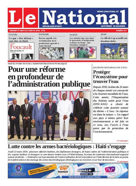 le national quotidien haiti